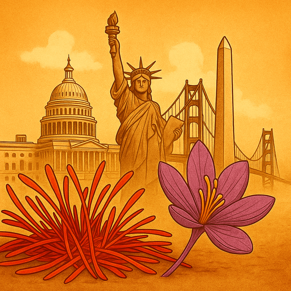 Magic of Organic Iranian Saffron In USA