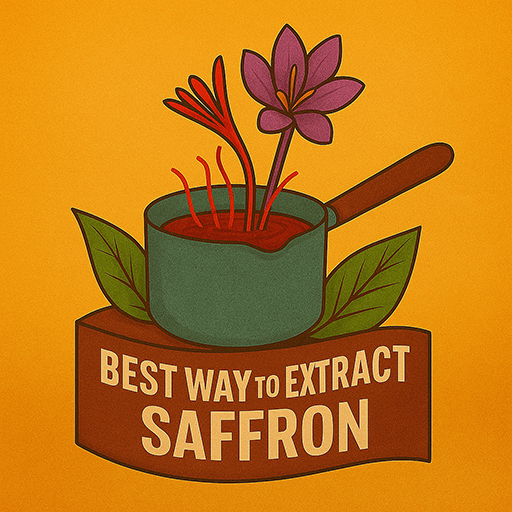 The Best Method to Extract Saffron