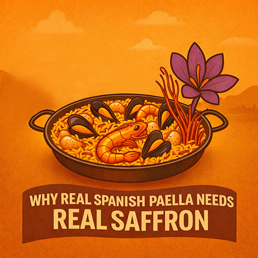 Why Real Spanish Paella Needs Real Saffron